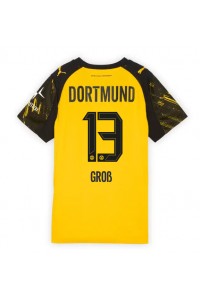 Borussia Dortmund Pascal Gross #13 Fotballdrakt Hjemme Klær Dame 2025-26 Korte ermer